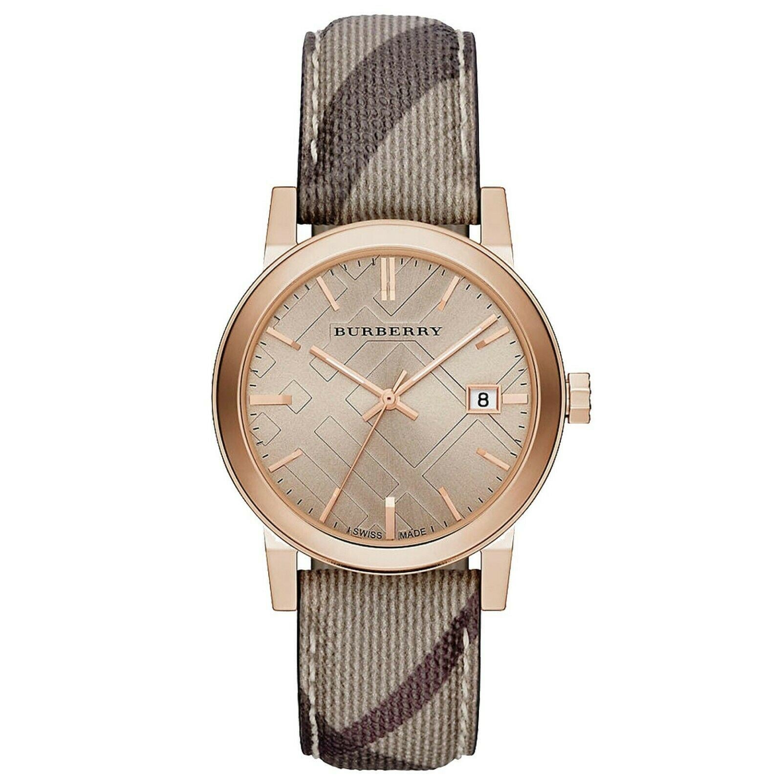 Burberry BU9040 The City Roségoldene Damen Uhr Burberry BU9040 The City Roségoldene Damen Uhr